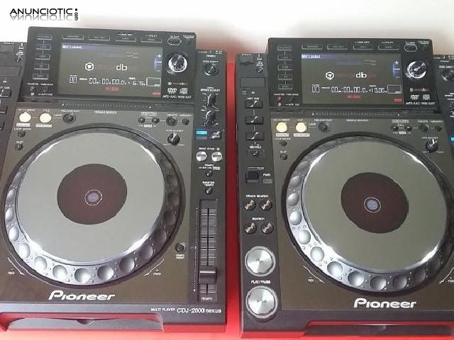 Pioneer CDJ-2000 Nexus Multiplayer Set / Pioneer DJM-900 Nexus 