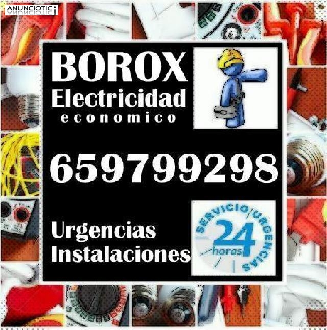 Electricista en Borox. La Sagra. Econmico. Instalaciones, reparaciones y U