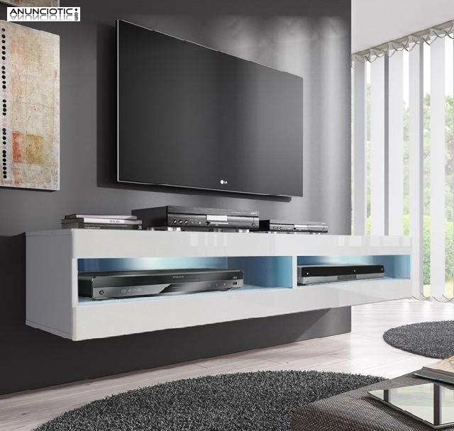 Mueble TV modelo Vera 160cm en blanco