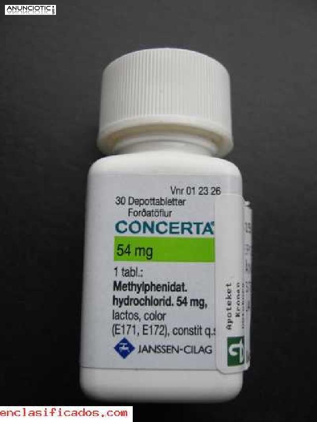 Compra Rubifen Ritalin Concerta Adderall Sibutramine Oxy Ademuz