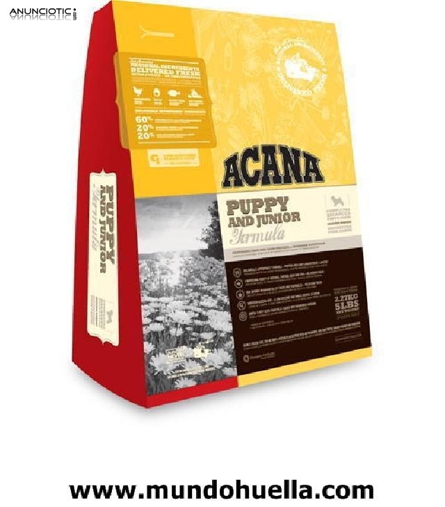 Acana Puppy&Junior 6,8kg:32,95 - Envio Gratuito a Toda Espana, MundoHuella .com