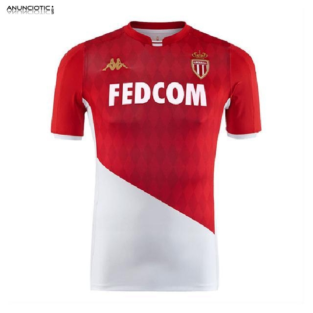 camisetas futbol AS Monaco replicas 19 20