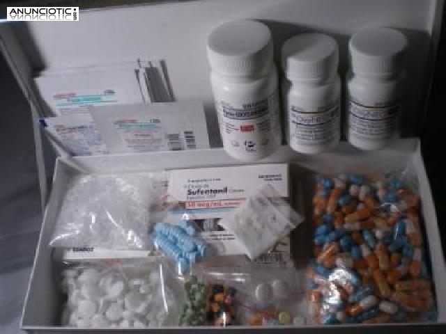 -Codeina -Alprazolam -Trankimazin -Alprazolam -Nembutal -Redotex .