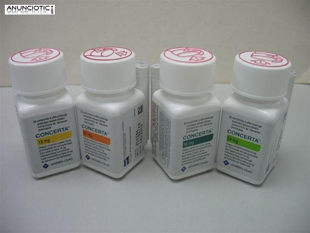 Comprar Rubifen,Ritalin,Concerta,Trankimazin,Adderall,Sibutramina./