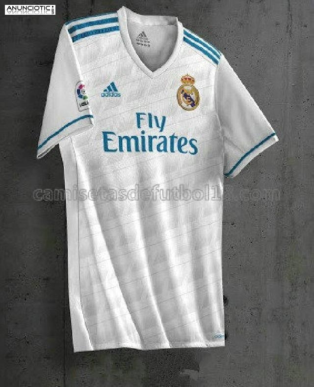 nueva primera equipación real madrid 2017-2018