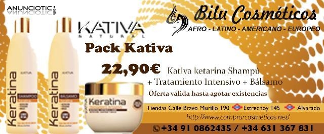 Pack Kativa Keratina Por Sólo 22,90