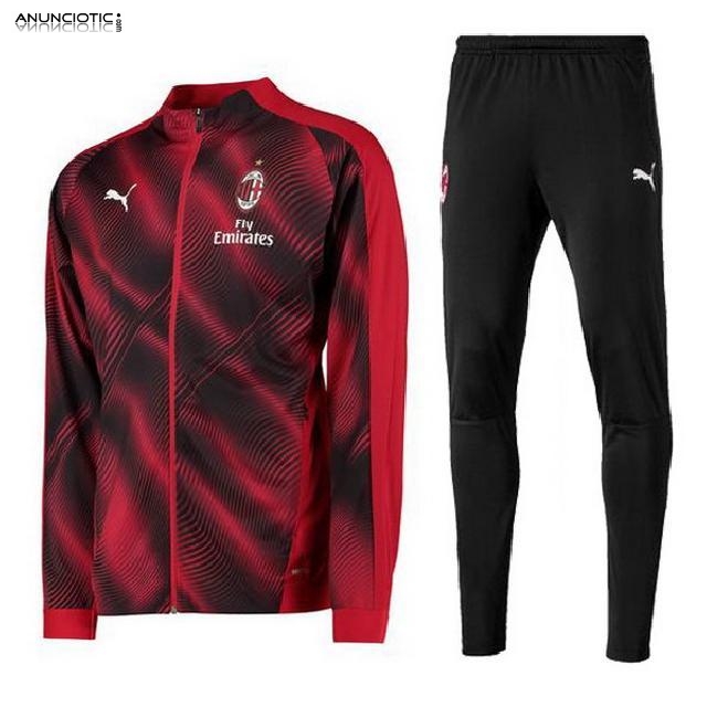 madridshop: Comprar Chandal AC Milan Baratas 2020-2021