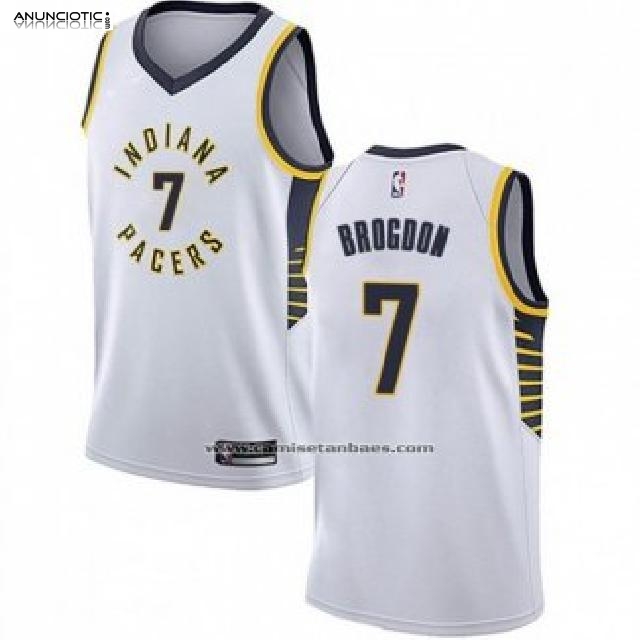 Camiseta Indiana Pacers Malcolm Brogdon Association Blanco