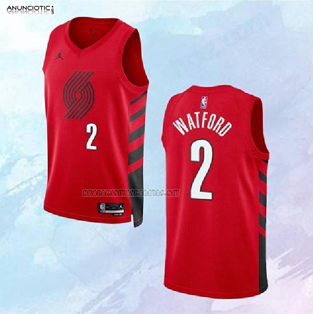 Camiseta Portland Trail Blazers Statement Rojo 2022-23