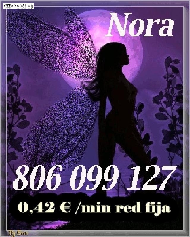 Tarot bueno y económico de Nora: 806 099 127. 0.42/min .