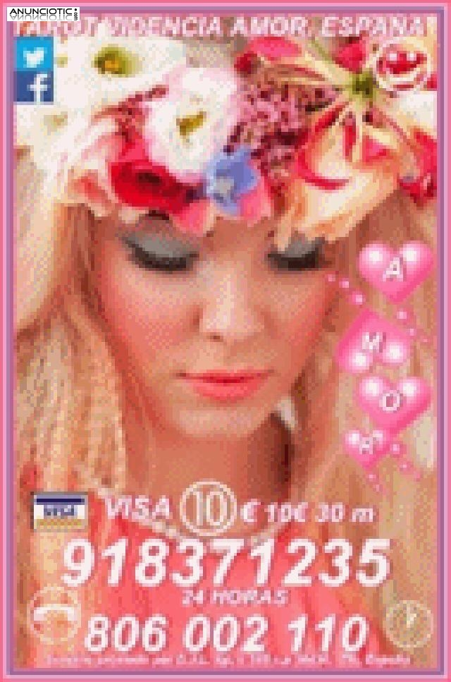 Oferta tarot  Amor  5 15 min, 918 371 235 online  de España