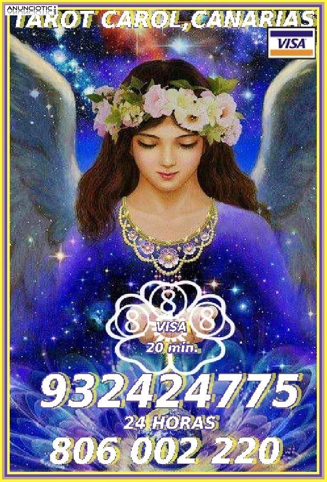 Oferta tarot  Carol 5 15min 932 424 775  las 24 horas del día.