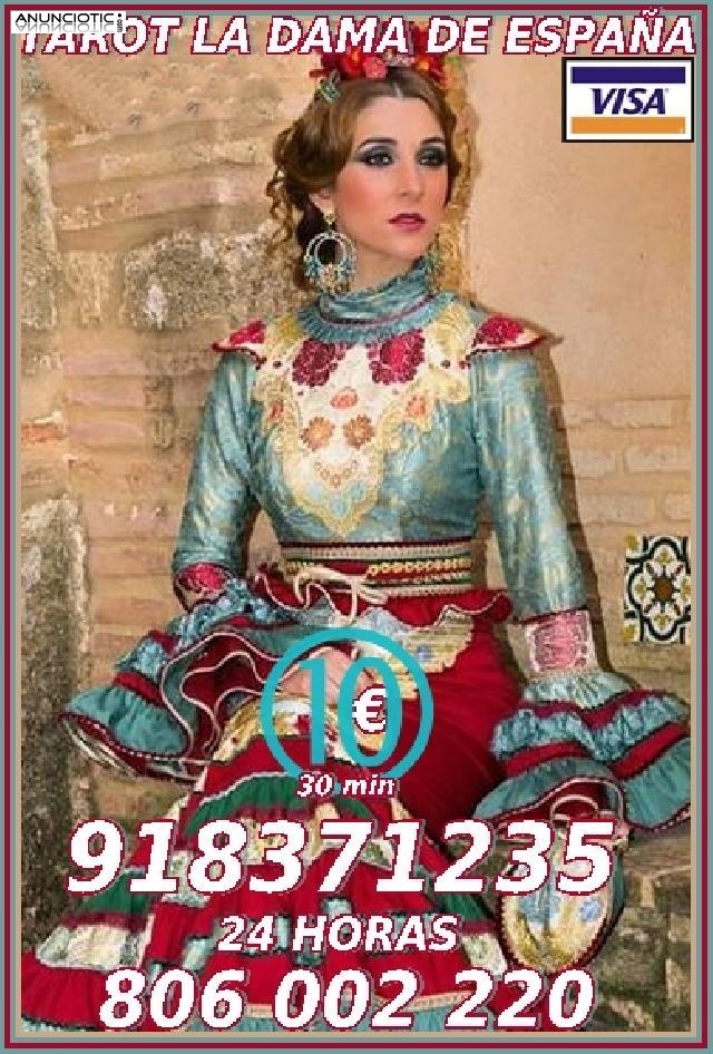 Oferta tarot LA DAMA Barato Visa  desde 8 20 mtos 918 371 235 las 24 horas