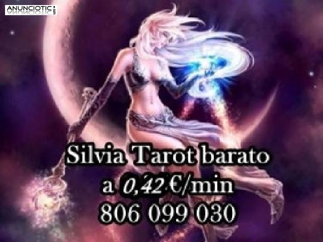 Tarot barato certero: 806 099 030. a 0,42. Silvia Cantó-