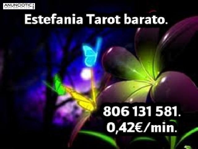 Vidente barata . Estefania Tarot barato. 806 131 581. 0,42/min.