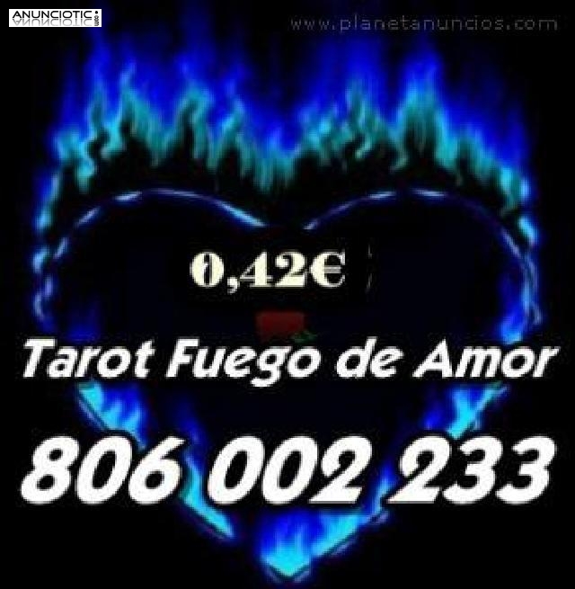 Videncia Tarot económico FUEGO DE AMOR   806 002 233