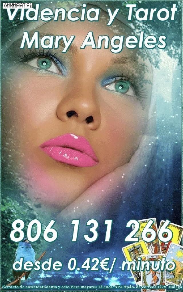 Videncia y Tarot Confiable  Mary Angeles 806 131 266 a 0.42/minuto