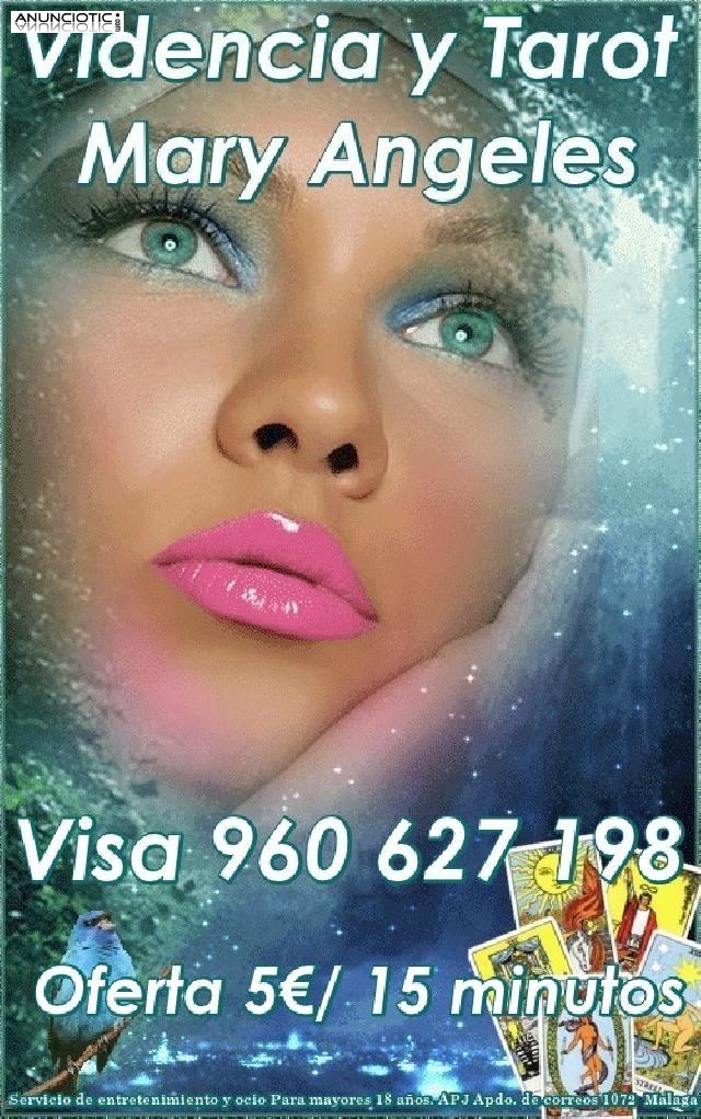 Mary angeles tarot visa 960 627 198 desde 5 euros x 15 minutos..-