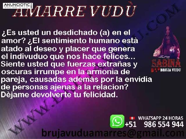 BRUJA VUDU ESPECIALISTA EN AMARRES VUDU