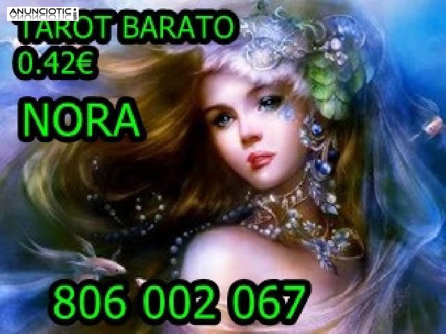 Tarot 0.42 barato fiable videncia NORA SANZ 806 002 067