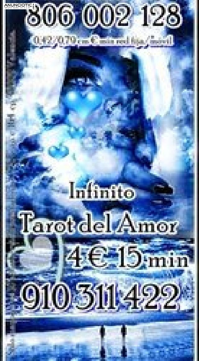 4 15 min OFERTAS EN TAROT DEL AMOR INFINITO 910311422/806002128