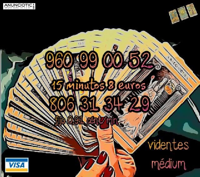 TAROT PROFESIONAL VIDENTES Y MÉDIUM VISA Y 806