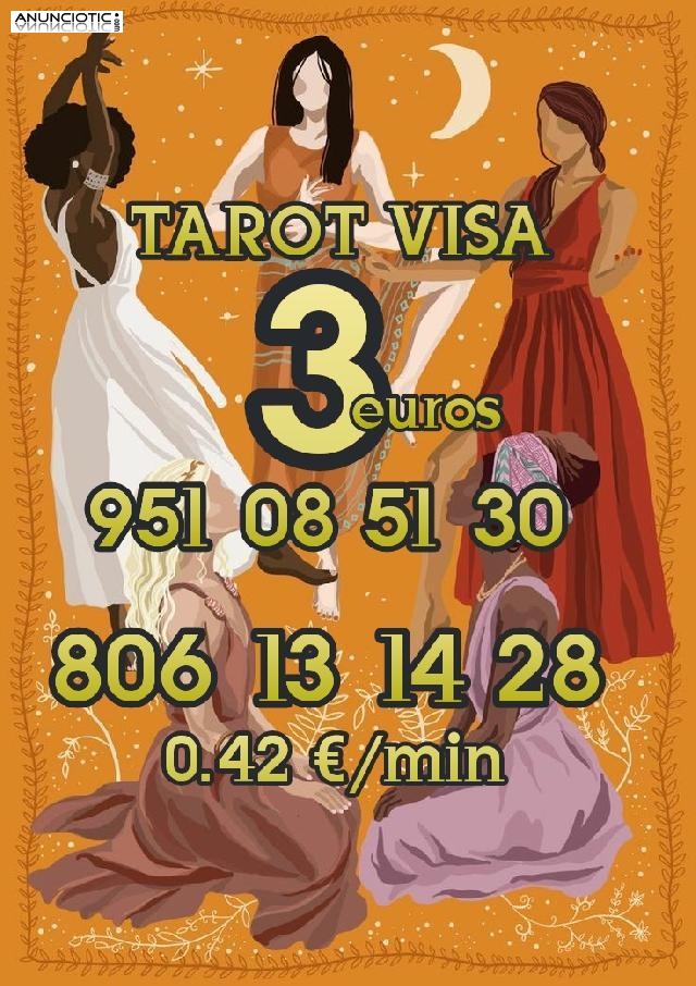 3 euros tarot y videntes 806 desde 0.42/min