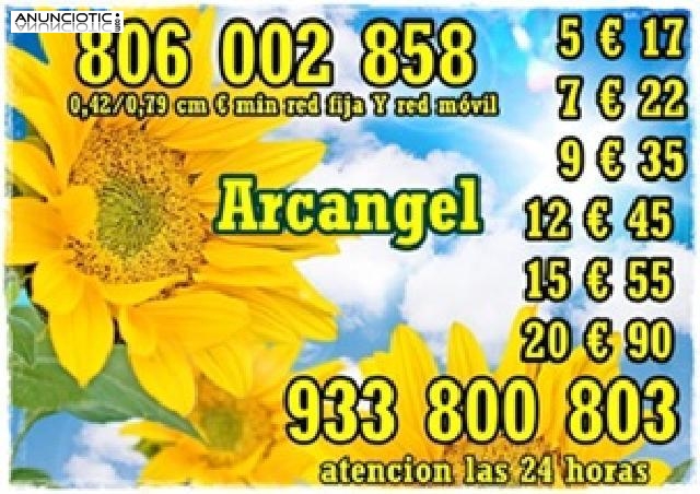 Tarot económico 806 -002-858 - 0,42/0,79 cm y visa 933 800 803