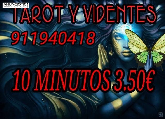 Tarot y videntes 10 minutos 3.50 