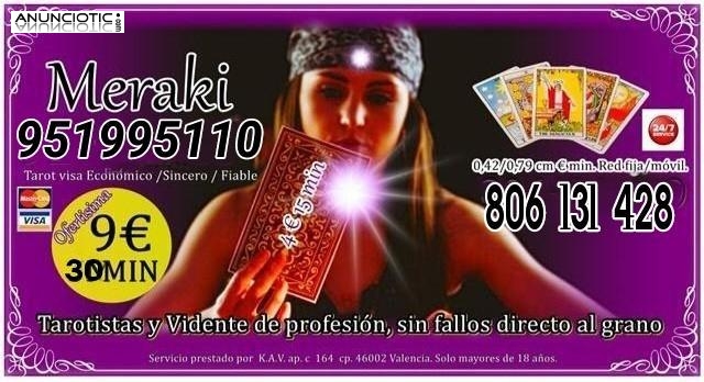 Meraki tarot y videntes 15 minutos 5 , Oferta