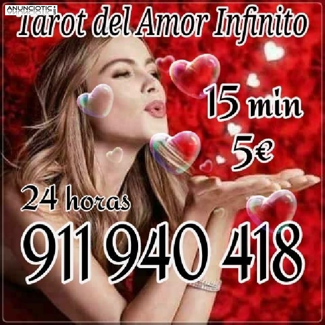 Amor infinito tarot y videntes /15 minutos 5 económico 