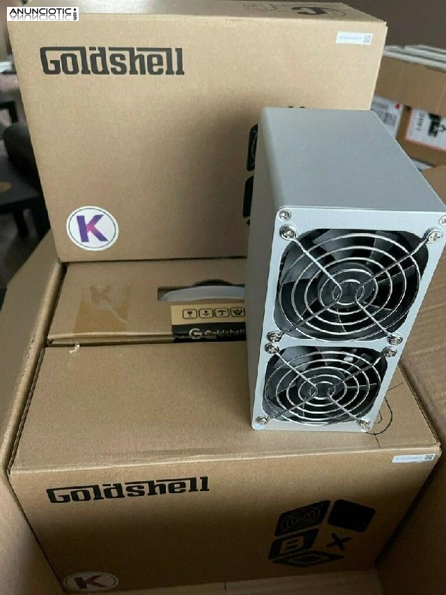 ANTMINER L3+, E3, T19, T17+, AntMiner S19 Pro 110Th,  Goldshell KD-BOX 