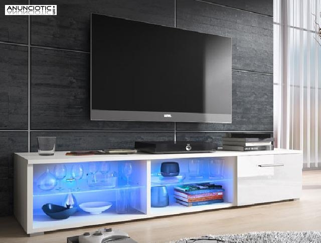 MUEBLE TV CON LED