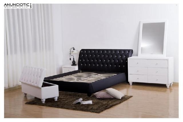 Cama con diamantes andes