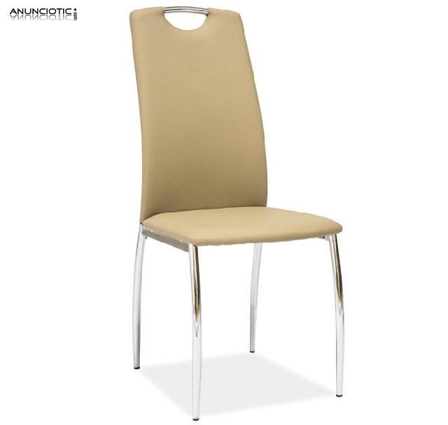 Silla de comedor milena en 4 colores