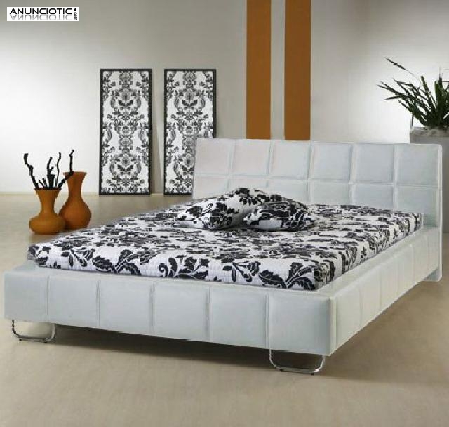 CAMA LINEA SENCILLA SOFIA BLANCO O NEGRO