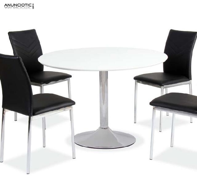 Mesa de comedor redonda ferrol 90cm