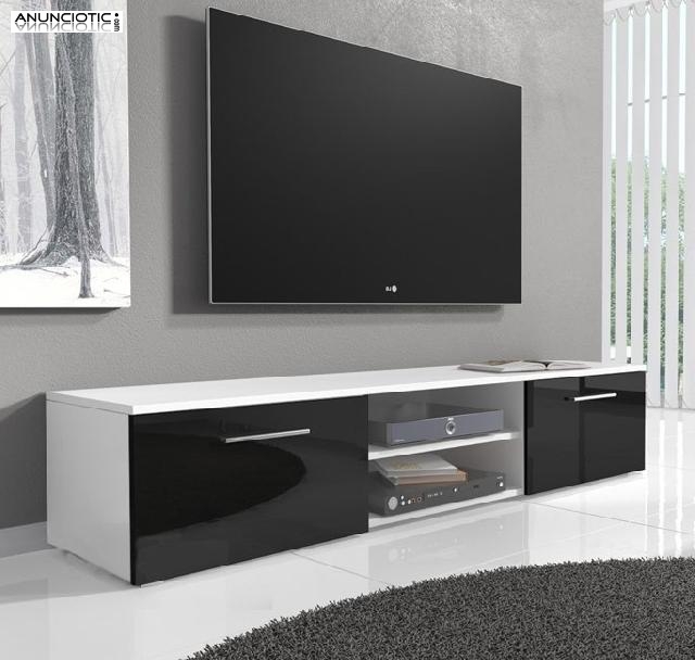 Mueble TV modelo Manila en blanco con