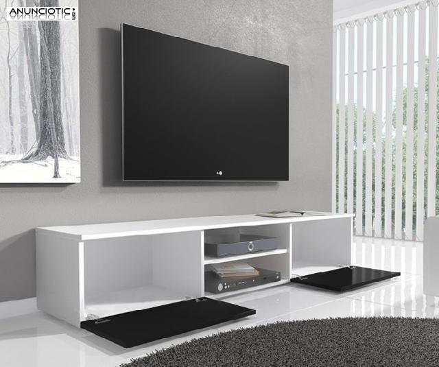 Mueble TV modelo Manila en blanco con