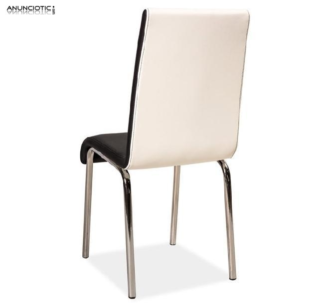 Silla de comedor Arrecife negro