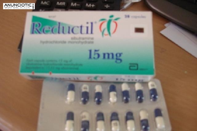 Reductil 15mg (Sibutramina Meridia) 30 Cápsulas