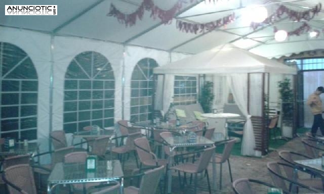 Carpa 5x10 xxl para fiestas y eventos