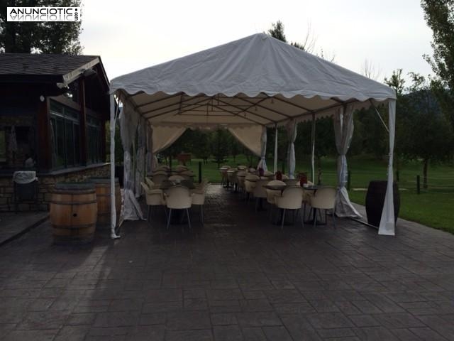 Carpa 5x10 xxl para fiestas y eventos