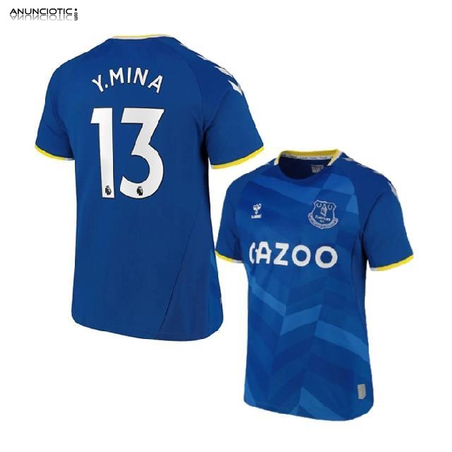 camisetas Everton thai 21-22