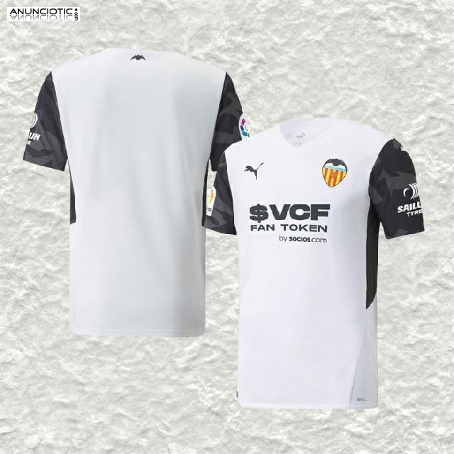 camiseta Valencia replica 2021-2022 