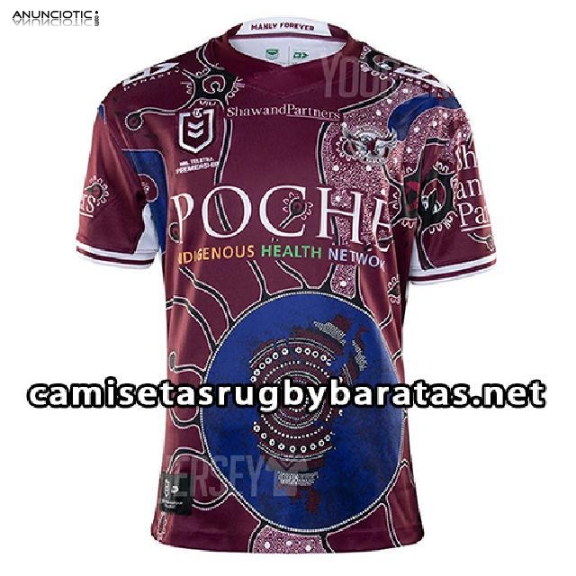 Camiseta Manly Warringah Sea Eagles Rugby 2020-2021 Conmemorative