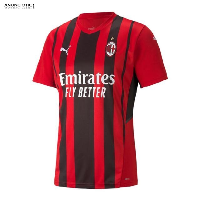 Camiseta AC Milan  Equipacion del 2021-2022