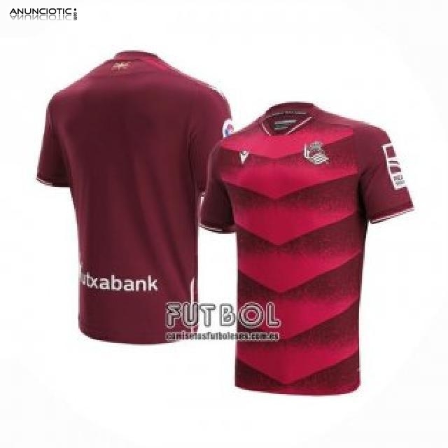 Tailandia Camiseta Real Sociedad Segunda 2021-2022