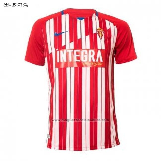 Camiseta Tailandia Local Sporting Gijon 2020-2021