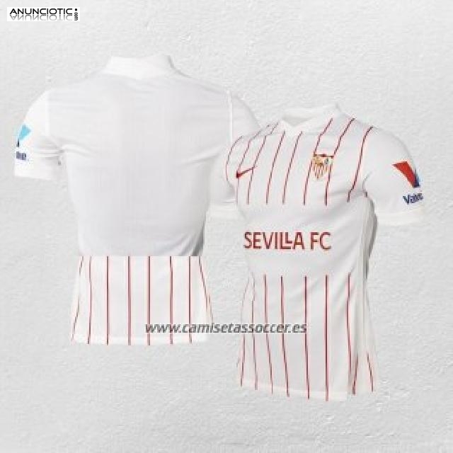 Camiseta Sevilla Primera 2021-22